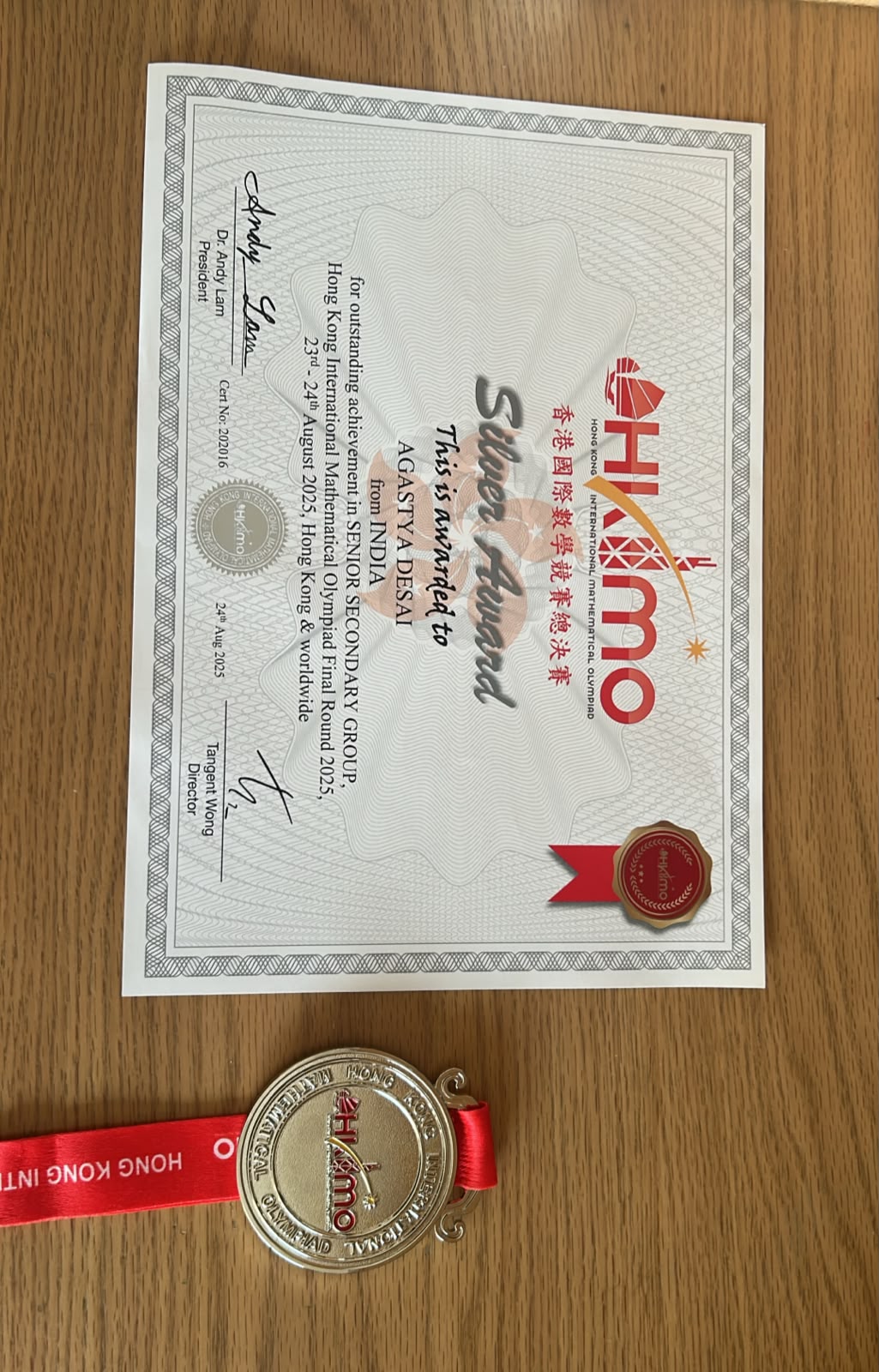 HKIMO Silver